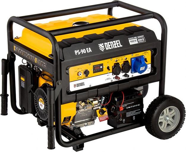 Генератор Denzel PS 90 EA 9кВт фото 7