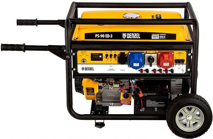 Генератор Denzel PS 90 ED-3 9кВт фото 2