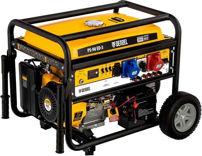 Генератор Denzel PS 90 ED-3 9кВт фото 5
