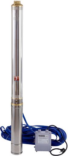 Насос садовый скважинный Denzel DWC-4-140 2000Вт 6000л/час (97258) фото 7