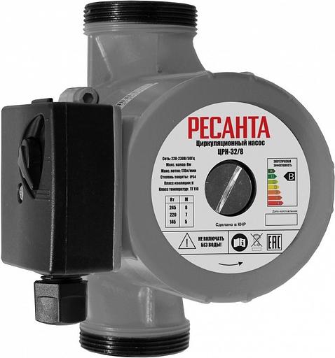 Насос садовый циркуляционный Ресанта ЦРН-32/8 245Вт 3000л/час (77/7/5) фото 1