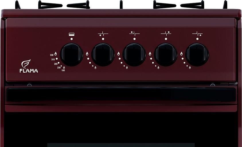 Плита Газовая Flama RG 24019 B коричневый фото 3