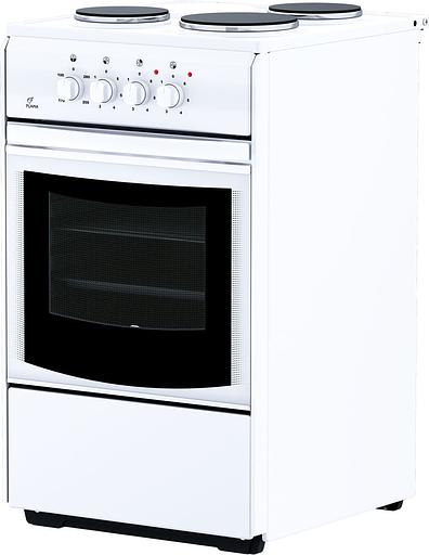 Плита Электрическая Flama AE 1304 W белый фото 1