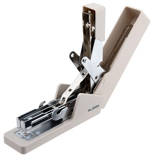Степлер Deli ENS081GREY Nusign 24/6 26/6 (25листов) серый 100скоб коробка фото 2