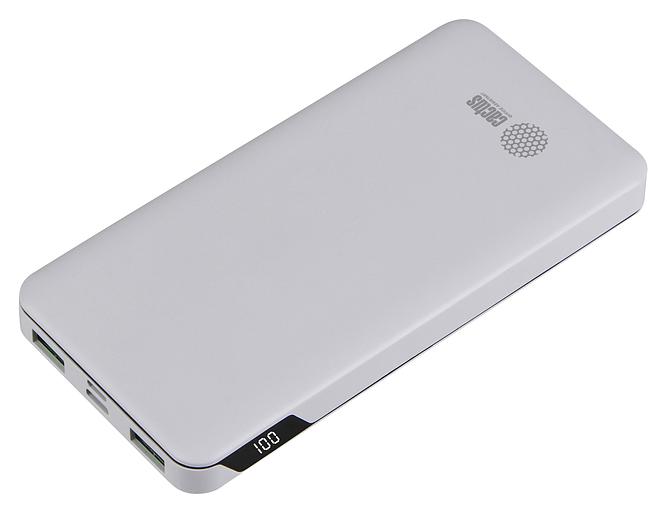 Мобильный аккумулятор Cactus CS-PBFSKT-10000 10000mAh 2.1A 2xUSB белый фото 3