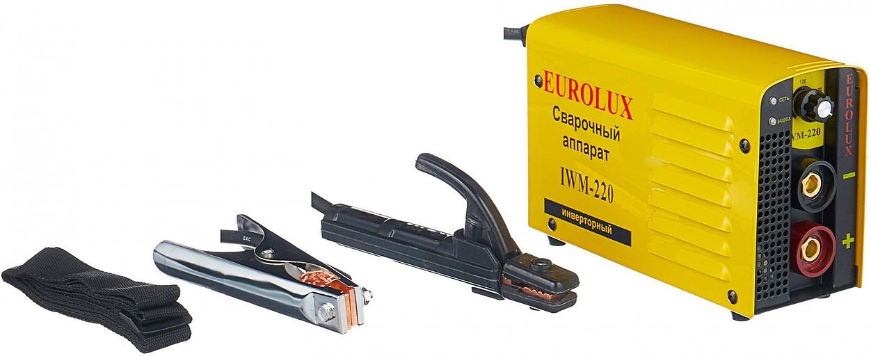 Сварочный аппарат Eurolux IWM220 инвертор ММА DC 7.2кВт фото 4
