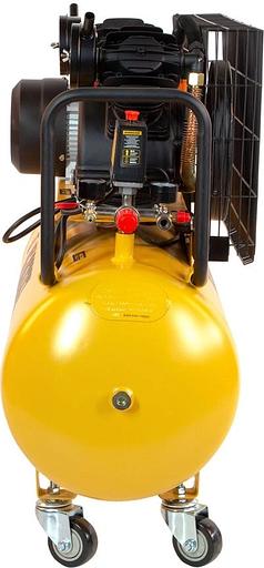 Компрессор поршневой Denzel BCV2200/100 масляный 370л/мин 100л 2200Вт желтый/черный фото 3