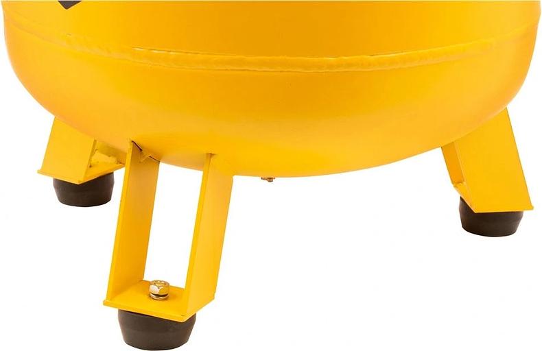 Компрессор поршневой Denzel BCV2200/100V масляный 440л/мин 100л 2300Вт желтый/черный фото 7