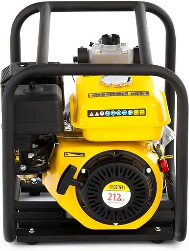 Мотопомпа Denzel PX-50H 600л/мин для чист.вод. (99203) фото 3