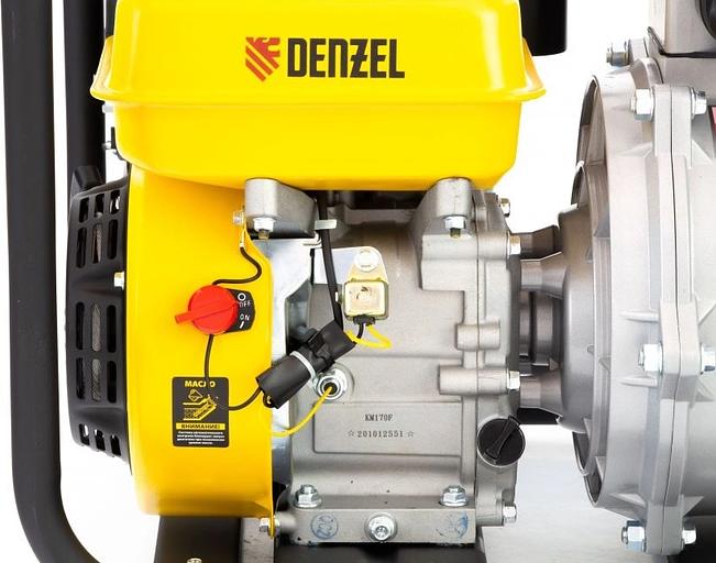 Мотопомпа Denzel PX-50H 600л/мин для чист.вод. (99203) фото 10
