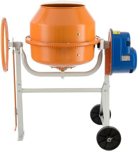 Бетономешалка Denzel B-125 электрический бар.:130л г.р.:50л 550Вт (95421) фото 1