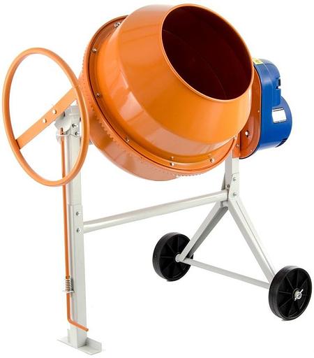 Бетономешалка Denzel B-125 электрический бар.:130л г.р.:50л 550Вт (95421) фото 7
