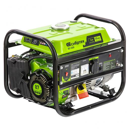 Генератор Сибртех БС-1200 1кВт фото 1