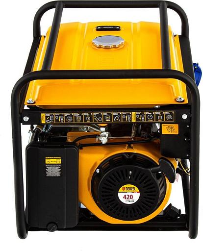 Генератор Denzel GE 7900 6.5кВт фото 2