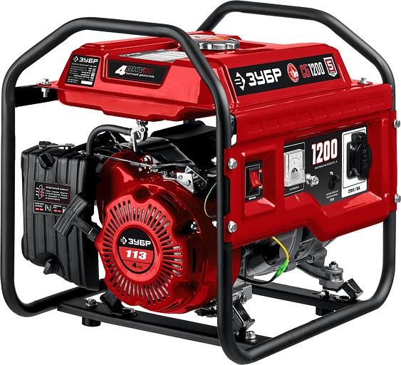 Генератор Зубр СБ-1200 1.2кВт фото 2