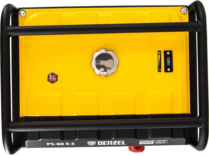 Генератор Denzel PS 80 E-3 6.6кВт фото 6
