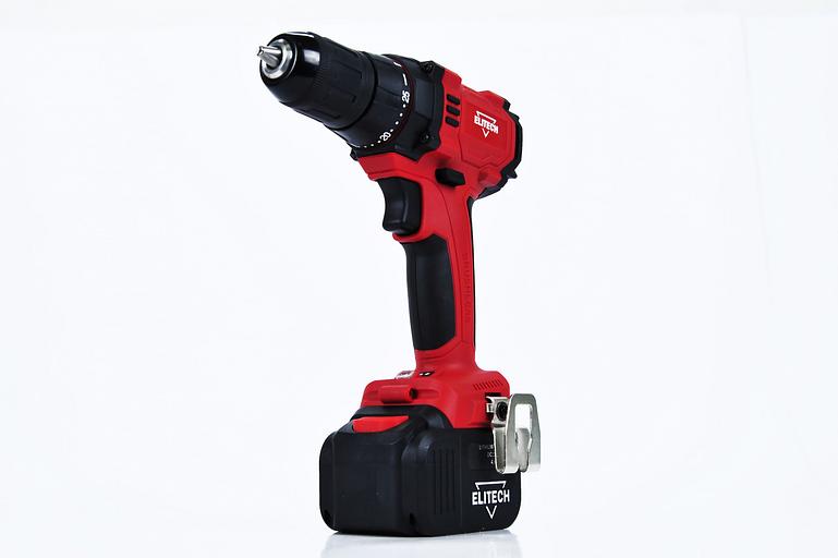 Дрель-шуруповерт Elitech ДА 12БЛ2 (Е2201.001.02) аккум. патрон:быстрозажимной (кейс в комплекте) (191606) фото 9