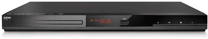 Плеер DVD BBK DVP036S темно-серый Караоке ПДУ фото 1