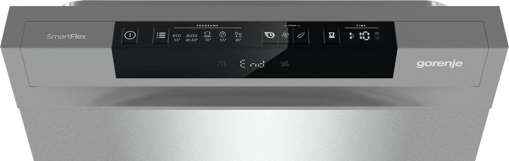 Посудомоечная машина Gorenje GS541D10X нержавеющая сталь (узкая) фото 4