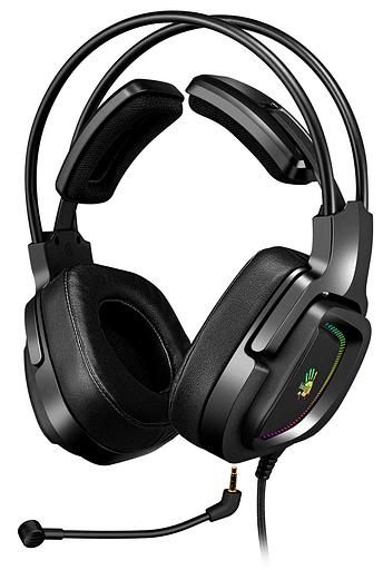 Наушники с микрофоном A4Tech Bloody G575P черный 2м мониторные оголовье (G575P) фото 1