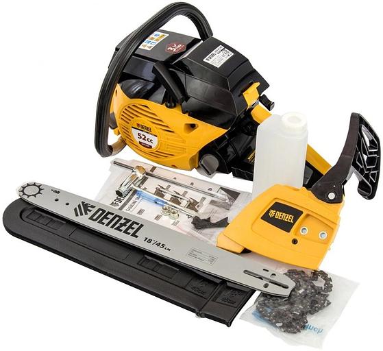 Бензопила Denzel DGS-5218 3.5л.с. дл.шины:18" (45cm) (95233) фото 9
