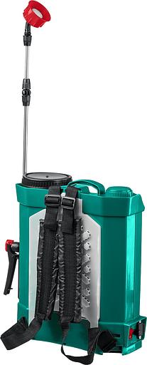 Опрыскиватель Зубр ОПС-12 аккум. ранц. 12л зеленый фото 7