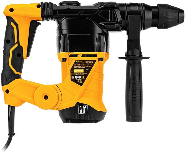 Перфоратор Denzel RHV-1250-30 патрон:SDS-plus уд.:5Дж 1250Вт (кейс в комплекте) фото 8