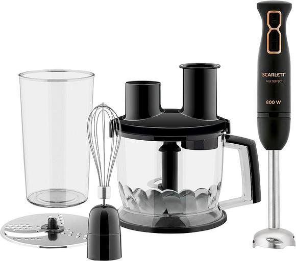 Блендер погружной Scarlett SC-HB42K09 800Вт черный фото 1