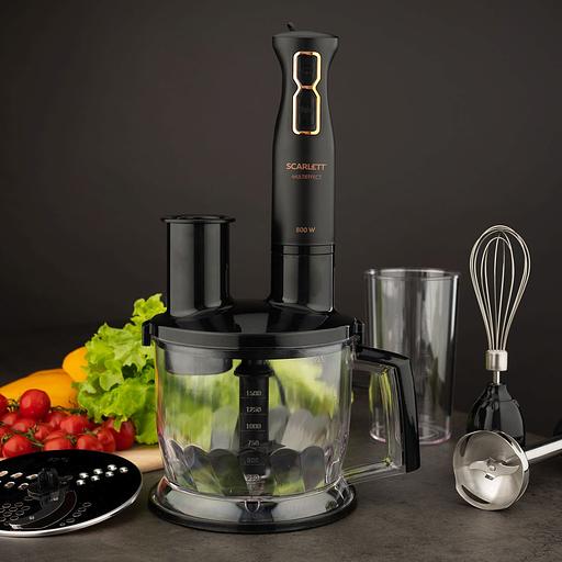 Блендер погружной Scarlett SC-HB42K09 800Вт черный фото 5