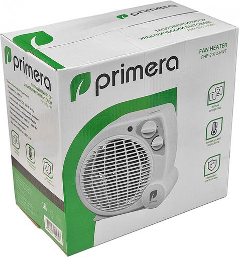 Тепловентилятор Primera FHP-2012-FWT 2000Вт белый фото 8