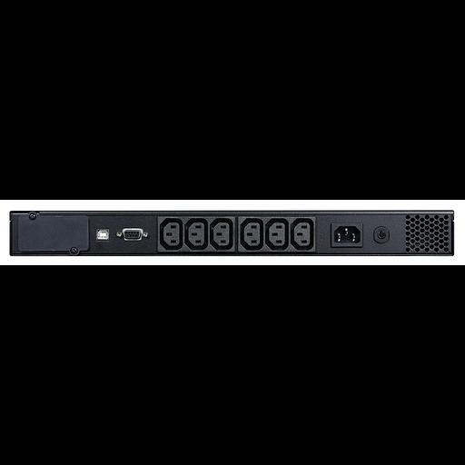 ИБП SPR-700, линейно-интерактивный, 700 ВA, 560 Вт, 6 розеток IEC320 C13 с резервным питанием, USB, RS-232, слот под SNMP карту, защита RJ45, батареи 2 штуки 6Вх9Ач, ШхГхВ 428x335x44 мм, 9.1 кг Powercom UPS SPR-700, line-interactive, 700 VA, 560 W фото 2