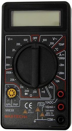 Мультиметр Mastech M838 фото 1