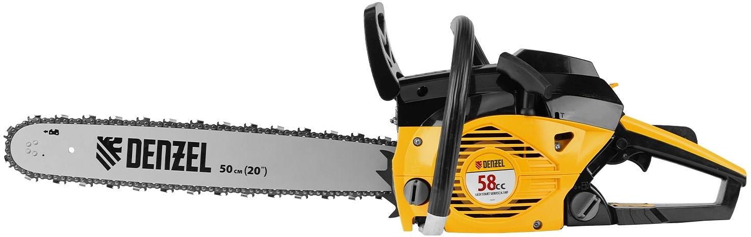 Бензопила Denzel DGS-5820 4.1л.с. дл.шины:20" (50cm) (95235) фото 9
