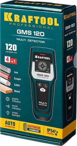 Детектор проводки Kraftool GMS 120 фото 2