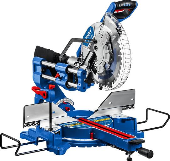 Торцовочная пила Зубр ППТ-305-П 2000Вт 5000об/мин d=305мм фото 1