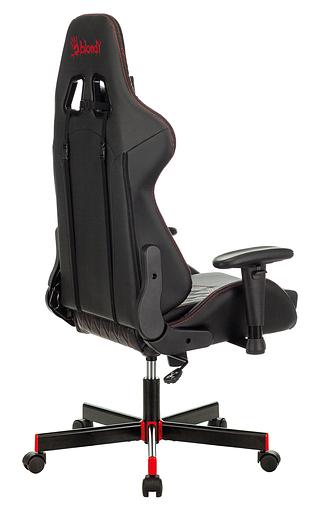 Кресло игровое A4Tech Bloody GC-800 черный ромбик эко.кожа крестовина фото 6