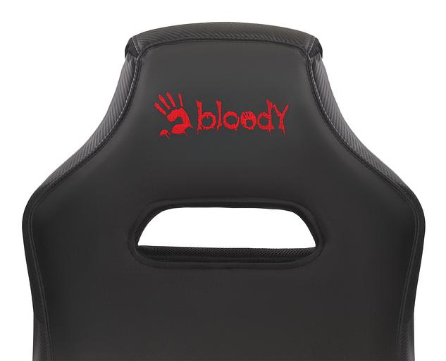 Кресло игровое A4Tech Bloody GC-200 черный эко.кожа крестовина фото 9