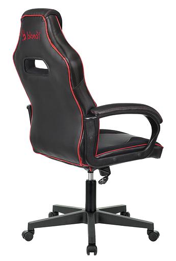 Кресло игровое A4Tech Bloody GC-300 черный/красный эко.кожа/ткань крестовина фото 6