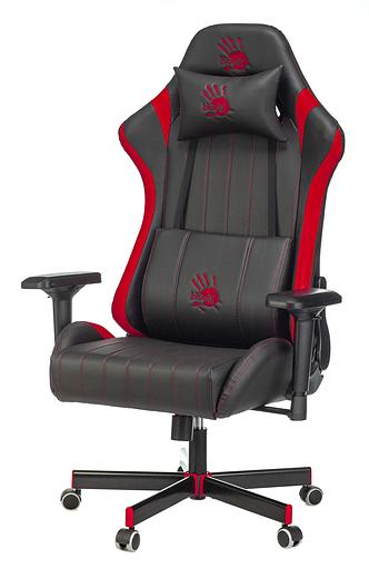Кресло игровое A4Tech Bloody GC-990 черный/красный искусственная кожа крестовина металл фото 3