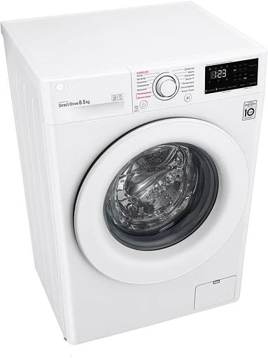 Стиральная машина LG F2V3GS3W класс: A загр.фронтальная макс.:8.5кг белый фото 2