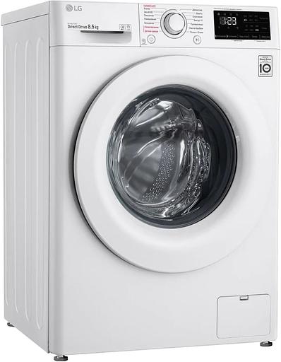 Стиральная машина LG F2V3GS3W класс: A загр.фронтальная макс.:8.5кг белый фото 4