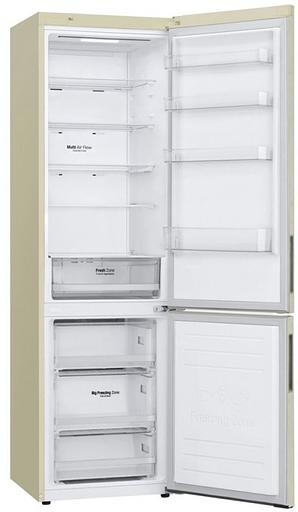 Холодильник LG GA-B509CESL бежевый (двухкамерный) фото 1