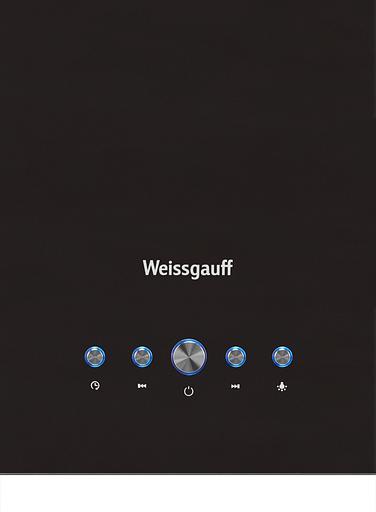 Вытяжка каминная Weissgauff IRIDA BL черный управление: кнопочное (1 мотор) фото 6