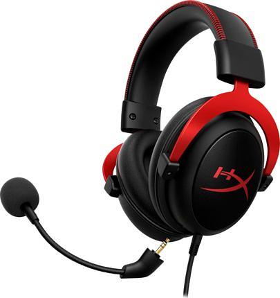 Наушники с микрофоном HyperX Cloud II черный/красный 1м мониторные оголовье (4P5M0AA) фото 2