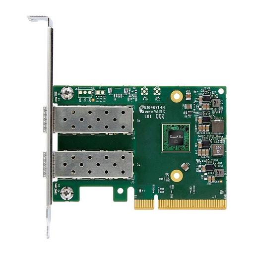 Сетевой адаптер Mellanox ConnectX-6 Lx EN adapter card, 25GbE, Dual-port SFP28, PCIe 4.0 x8, No Crypto, Tall Bracket (MCX631102AN-ADAT) фото 1