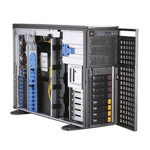 Шасси серверное NEW Supermicro SuperServer 4U 740GP-TNRT noCPU(2)3rd GenScalable/TDP 270W/no DIMM(16)/ SATARAID HDD(8)LFF/2x10GbE/2x2200W (SYS-740GP-TNRT) фото 1
