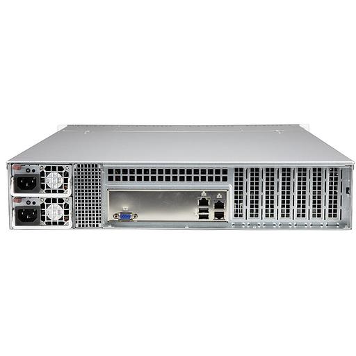 Шасси серверное Supermicro SuperChassis 2U (OEM)LA25TQC-R609LP/ no HDD(8)LFF/ optional LFF(2)+SFF(2)/ 7xLP/ 2x600W Platinum(12" x 13", 13.68" x 13", 12" x 10")E-ATX, ATX/ Backplane 8xSATA3/SAS3 (CSE-L фото 2