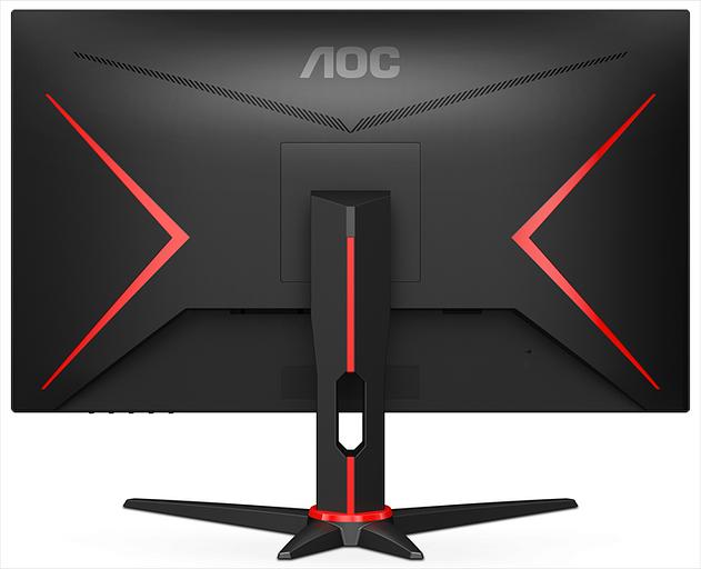 Монитор 23,8" AOC 24G2SAE/BK 1920x1080@165Hz VA LED 16:9 4ms VGA 2*HDMI 80M:1 178/178 350cd 3000:1 Tilt Black/Red (24G2SAE) фото 4