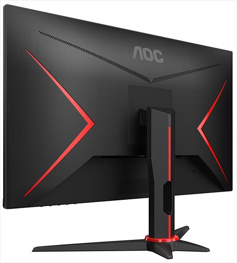 Монитор 23,8" AOC 24G2SAE/BK 1920x1080@165Hz VA LED 16:9 4ms VGA 2*HDMI 80M:1 178/178 350cd 3000:1 Tilt Black/Red (24G2SAE) фото 6