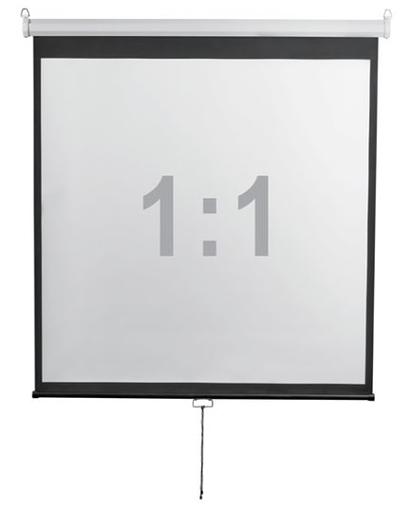 Экран настенный Digis DSOD-1105, формат 1:1, 112" (206x209), MW, Optimal-D (DSOD-1105) фото 1